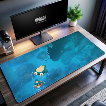 Snorlax Tranquil Waters Desk Mat, Pokémon Mouse Pad