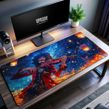 One Piece Brook Violin Desk Mat, Soul King Mouse Pad