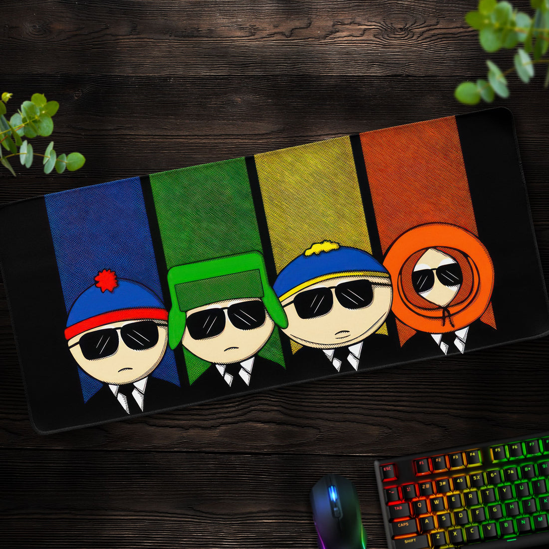 South Park Desk Mat, Cool Cartman & Friends Mouse Pad