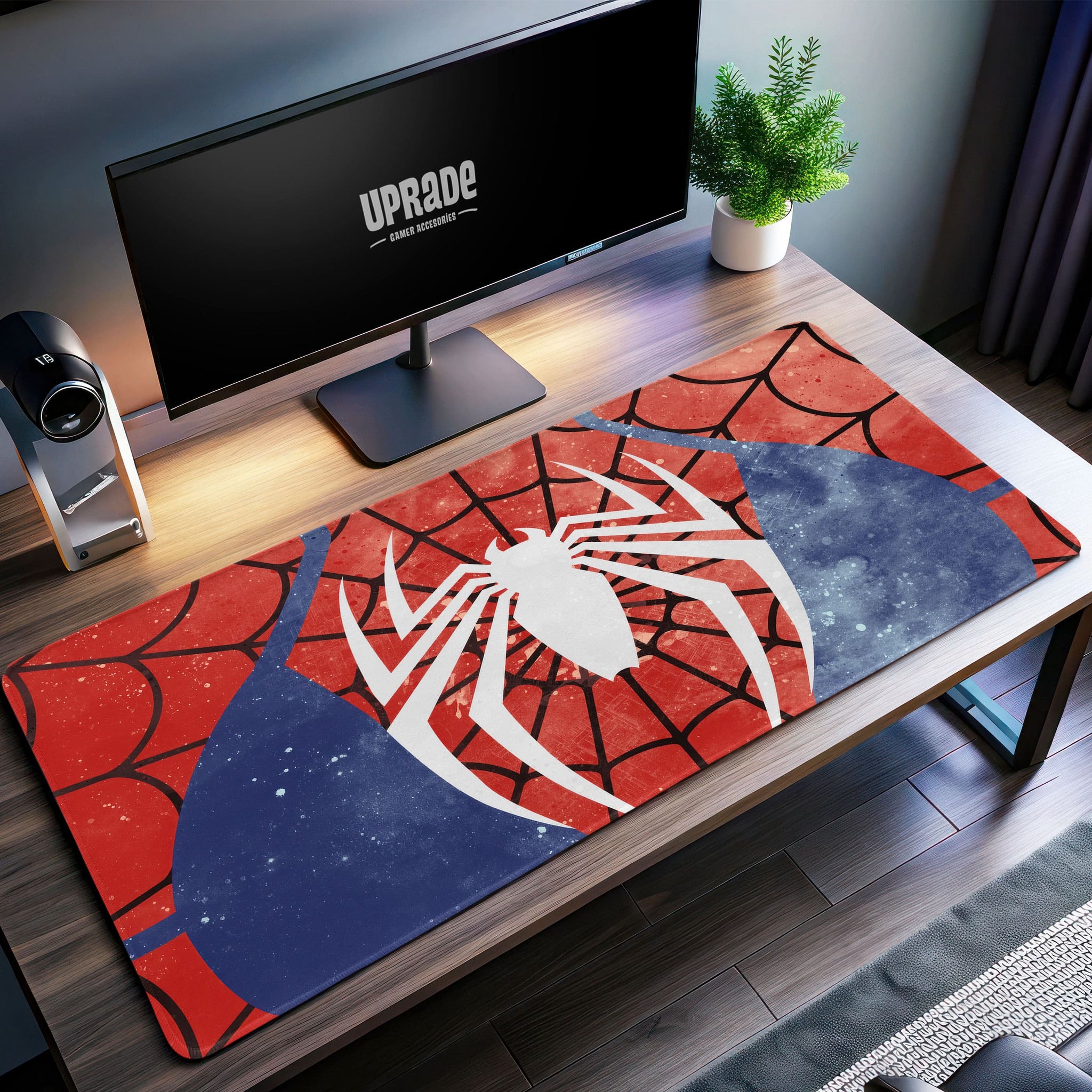 Spider-Man Icon Desk Mat, Web-Slinging Hero Mouse Pad