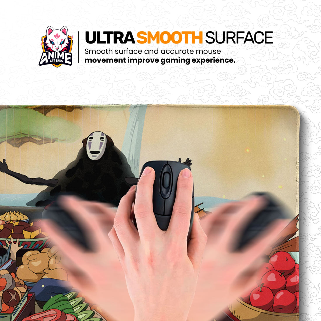 Studio Ghibli Feast Desk Mat, Spirited Away Mouse Pad