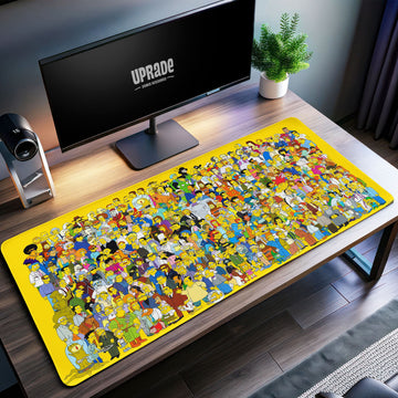 Springfield Characters Desk Mat, The Simpsons Mouse Pad