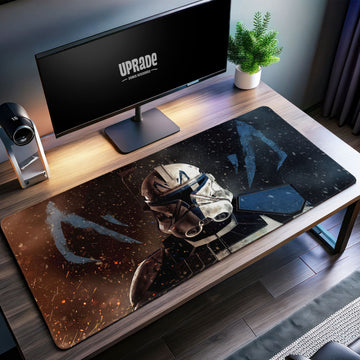 Star Wars Clone Trooper Desk Mat, Galactic Battle Mouse Pad