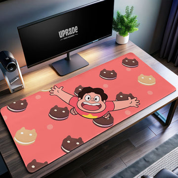 Steven Universe Cookie Cat Schreibtischunterlage, Steven Mauspad