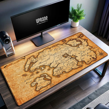 Tamriel Skyrim Map Desk Mat, Elder Scrolls Gaming Mouse Pad - Cocoon Markt