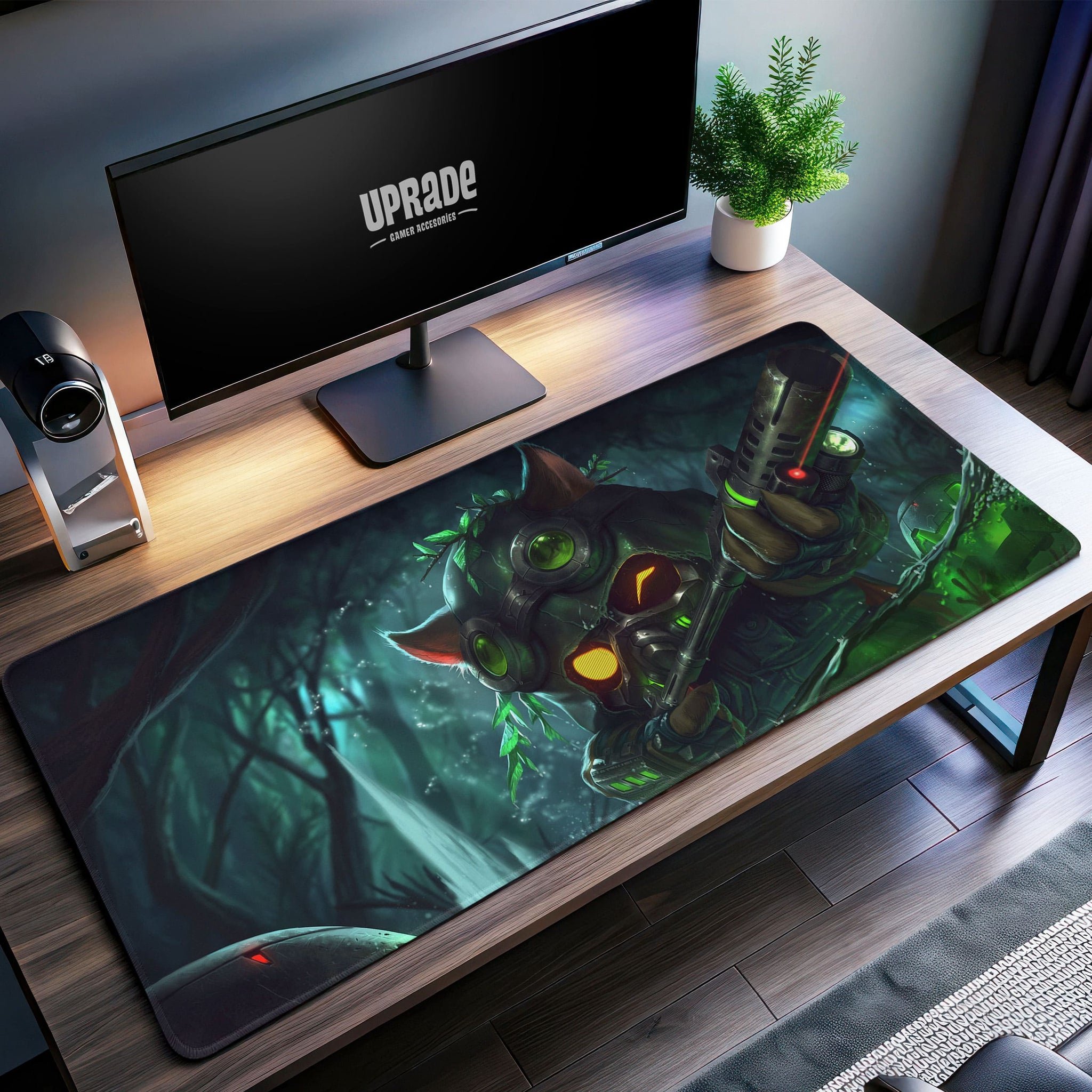 Teemo League of Legends Desk Mat, Scout's Code Mouse Pad