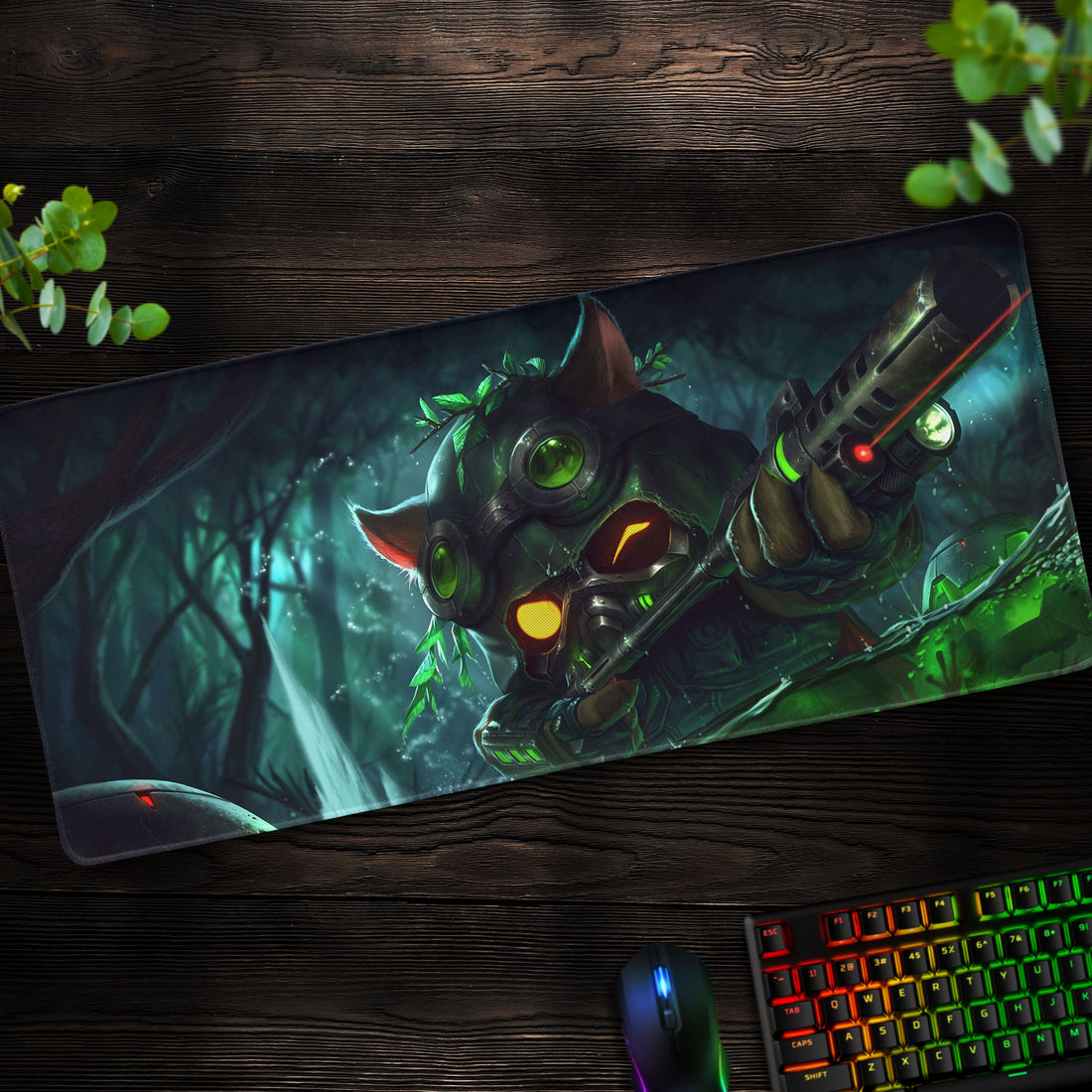 Teemo League of Legends Desk Mat, Scout's Code Mouse Pad - Cocoon Markt