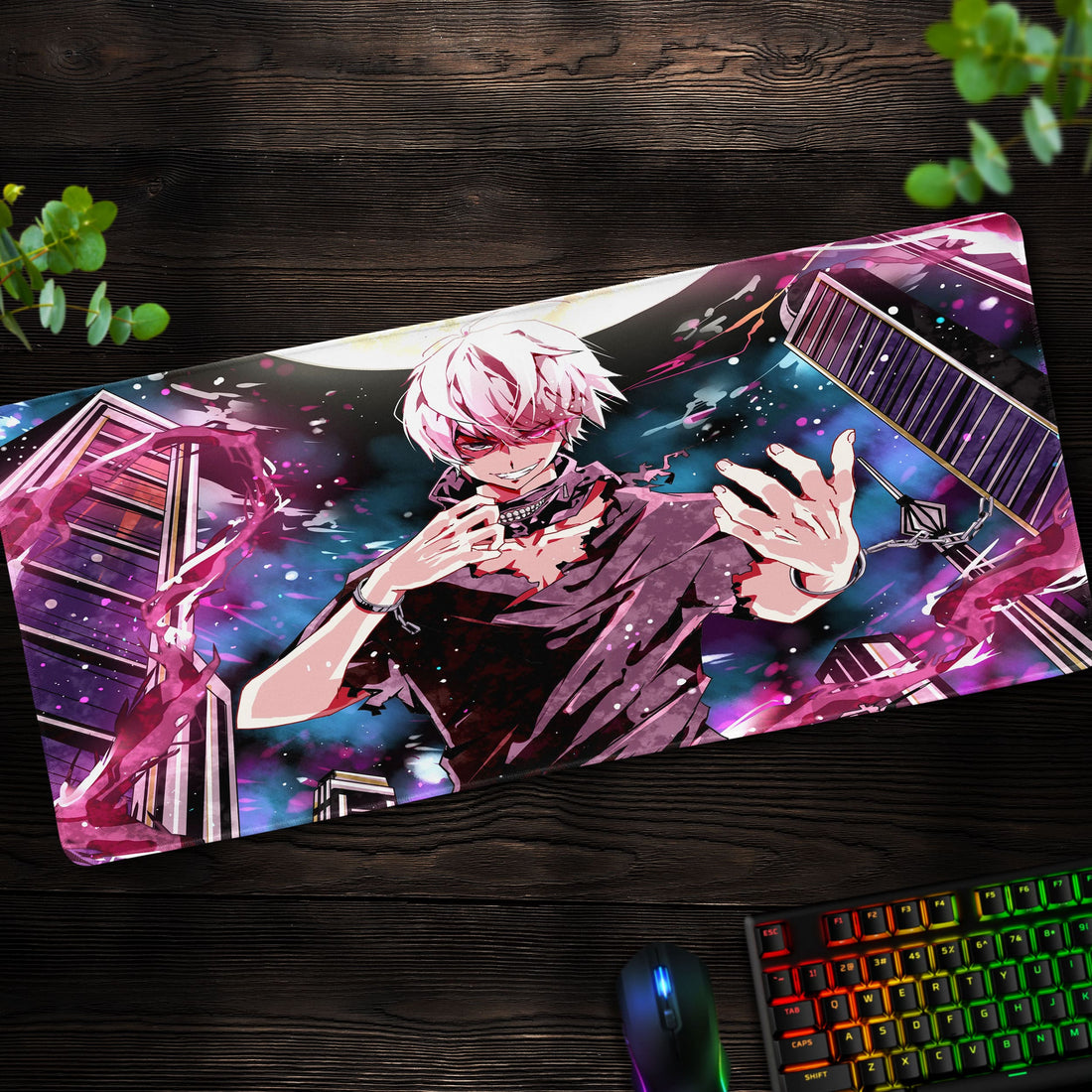 Kaneki's Power Desk Mat, Tokyo Ghoul Mouse Pad