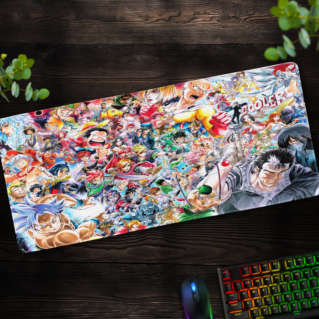 Anime Legends Desk Mat, Ultimate Character Mouse Pad