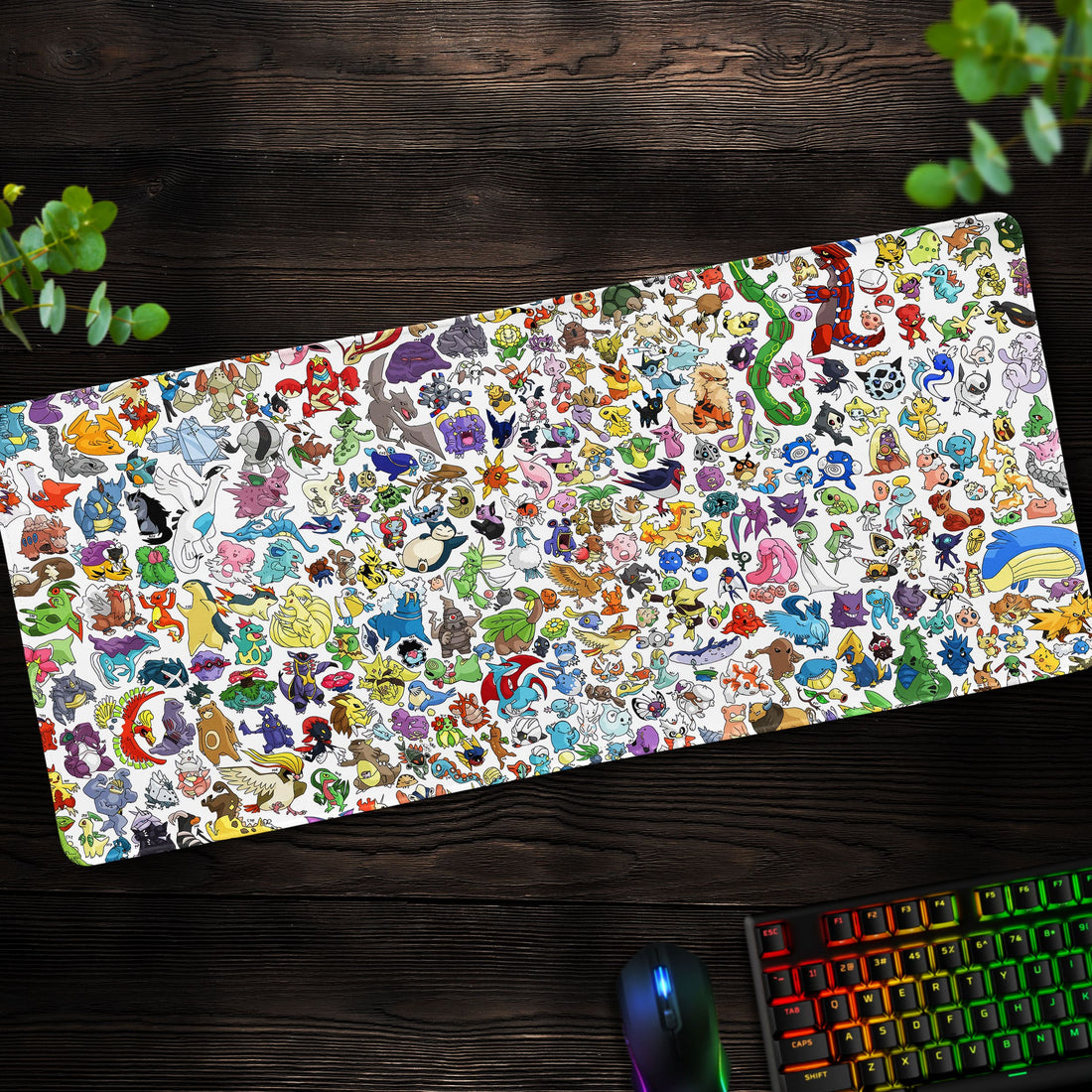 Pokémon All-Stars Desk Mat, Ultimate Pokémon Mouse Pad