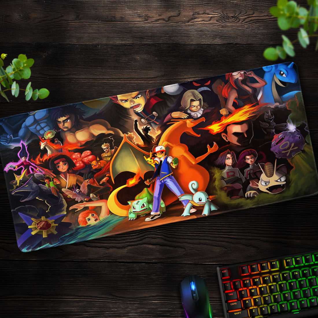 Pokémon Battle Legends Desk Mat, Epic Gaming Mouse Pad