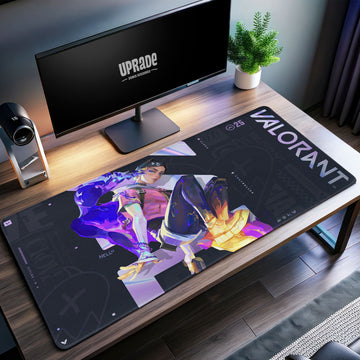 Valorant Jett Desk Mat, High-Impact Gaming Mouse Pad