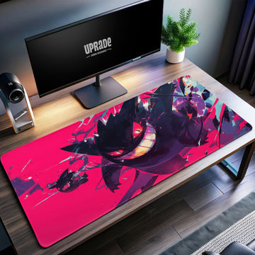 Gengar Shadow Realm Desk Mat, Ghost Pokemon Mouse Pad