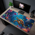 Underwater Paradise Desk Mat, Sea Turtle Mouse Pad - Cocoon Markt
