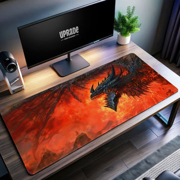 World of Warcraft Deathwing Desk Mat, Epic Dragon Mouse Pad