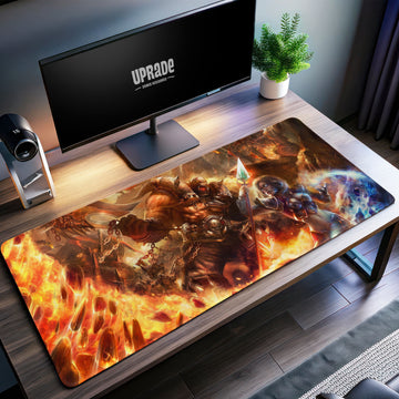 World of Warcraft Epic Battle Desk Mat, WoW Gaming Mouse Pad