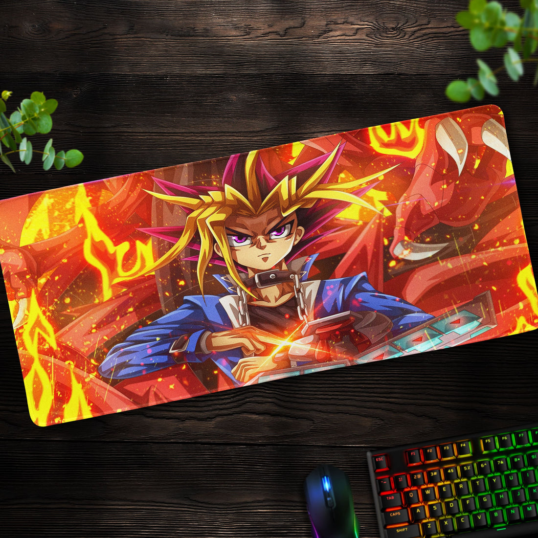 Yugi’s Duel Desk Mat, Yugioh Gaming Mouse Pad