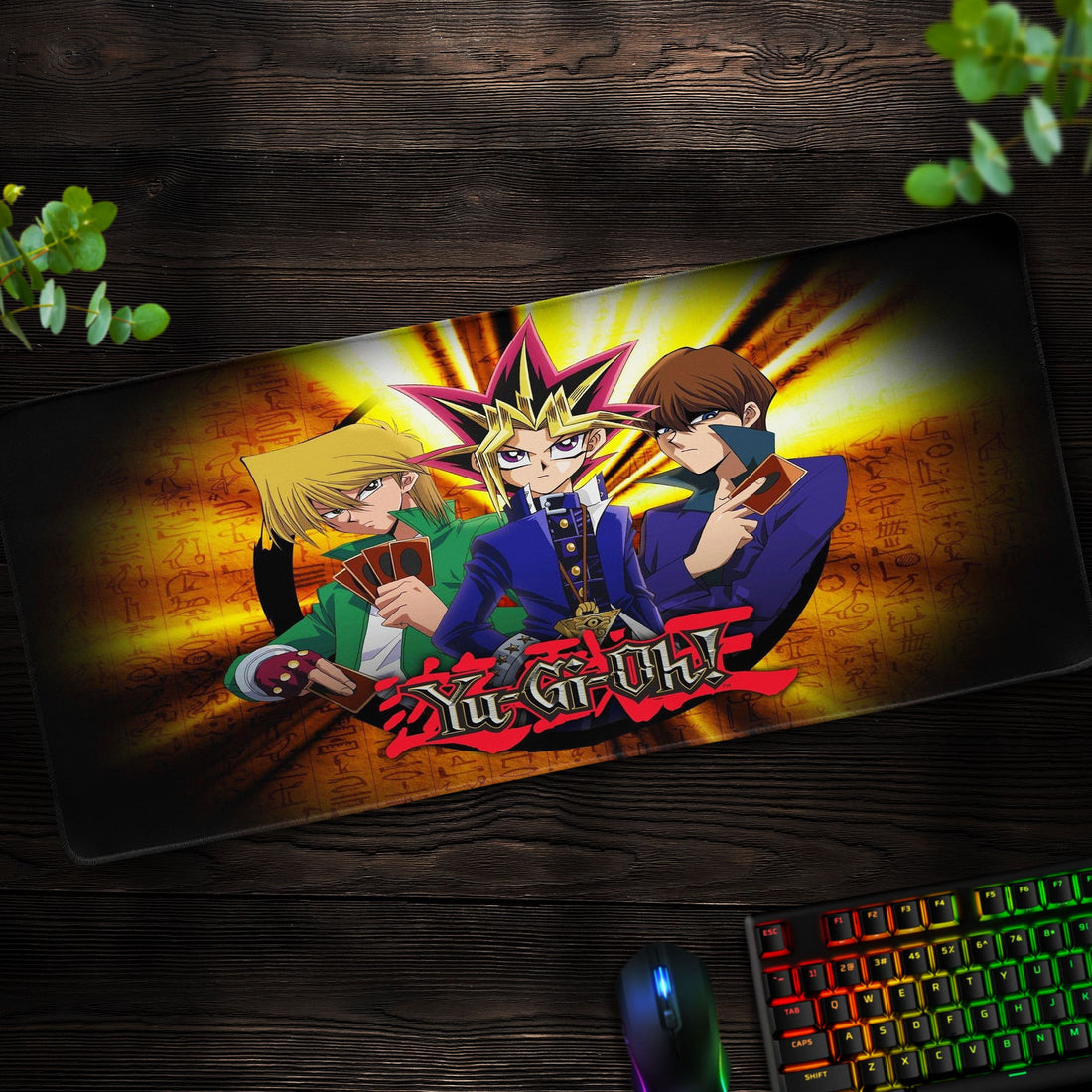 Yu-Gi-Oh! Duel Masters Desk Mat, Anime Mouse Pad