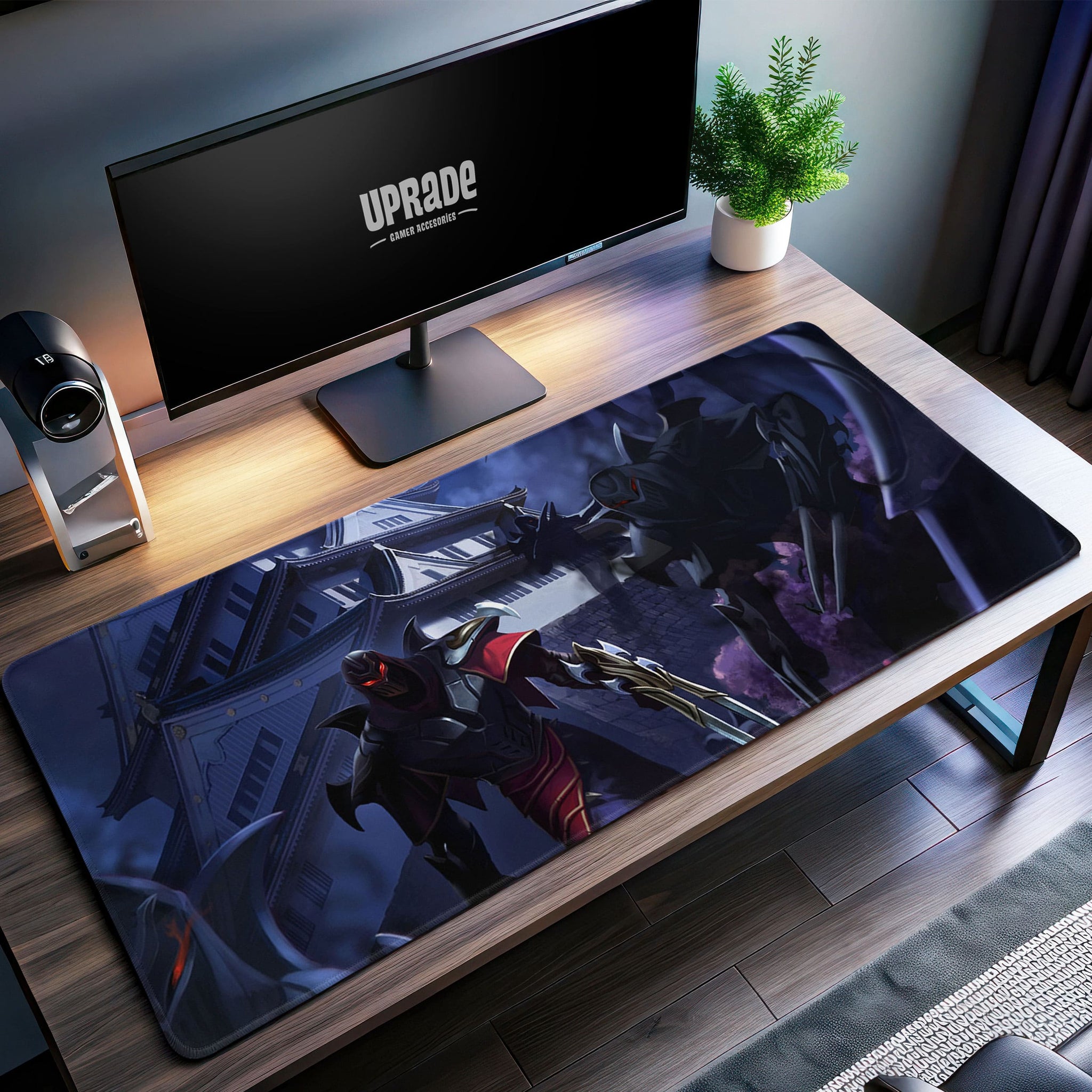 Zed Shadow Duel Desk Mat, League of Legends Mouse Pad